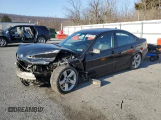 2005 BMW 3 Series 325i with VIN WBAEV33475KL64836, listed as a Copart auction lot 47637255 with 251,319 mi miles and Salvage Title. Bid and sale history available at carsss.com. Image 1.
