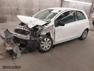 2008 Toyota Yaris with VIN JTDJT923885192256, listed as a IAAI auction lot 42014374 with 126,860 mi miles. Bid and sale history available at carsss.com. Image 2.