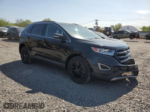 2018 Ford Edge SEL with VIN 2FMPK4J82JBB47176, listed as a Copart auction lot 55318775 with 66,847 mi miles and Salvage Title. Bid and sale history available at carsss.com. Image 4.