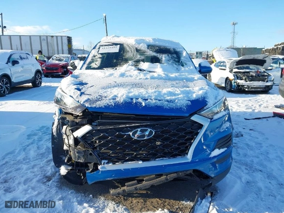 2020 Hyundai Tucson SE with VIN KM8J2CA45LU110777, listed as a IAAI auction lot 41229452 with NaN miles. Bid and sale history available at carsss.com. Image 11.