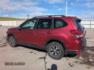 2019 Subaru Forester Premium with VIN JF2SKAGC3KH590936, listed as a Copart auction lot 56383735 with 61,392 mi miles and Salvage title. Bid and sale history available at DreamBid. Image 2.
