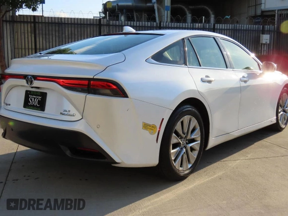 2022 Toyota Mirai XLE с VIN JTDAAAAA9NA003964, выставлен на аукционе Copart как лот 59623745 с пробегом 36 994 миль миль и Списание • Salvage title. История ставок и продаж доступна на DreamBid. Изображение 3.