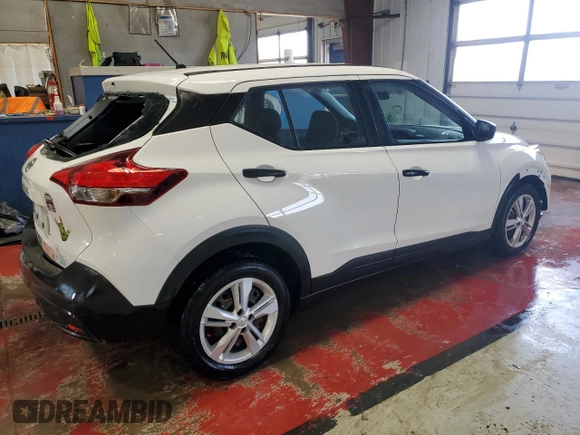 2019 Nissan Kicks S with VIN 3N1CP5CU4KL561427, listed as a Copart auction lot 52335125 with 34,035 mi miles and Salvage Title. Bid and sale history available at DreamBid. Image 3.