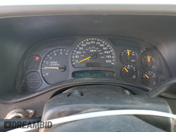 2005 GMC Yukon XL SLT with VIN 1GKFK16Z75J158678, listed as a Copart auction lot 50625435 with 217,013 mi miles and Salvage Title. Bid and sale history available at carsss.com. Image 9.