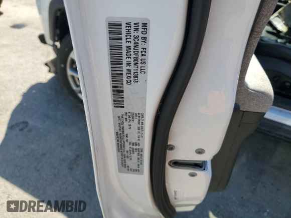 2022 Jeep Compass Latitude Lux с VIN 3C4NJDFB0NT113878, выставлен на аукционе Copart как лот 53637315 с пробегом Не указан миль и Списание • Salvage title. История ставок и продаж доступна на DreamBid. Изображение 13.