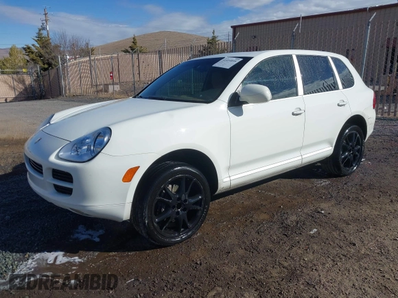 2006 Porsche Cayenne with VIN WP1AA29P86LA22945, listed as a IAAI auction lot 41414855 with 227,386 mi miles. Bid and sale history available at carsss.com. Image 2.