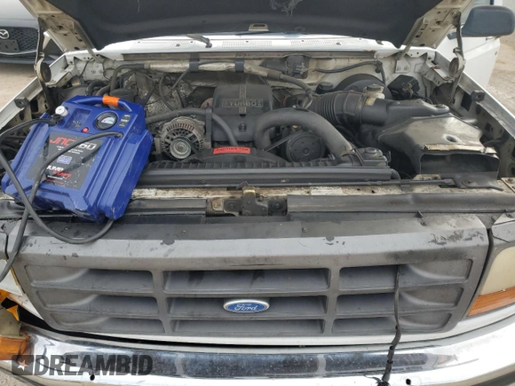 1996 Ford F-250 with VIN 1FTHX25F9TEB39655, listed as a Copart auction lot 42539695 with 188,160 mi miles and Salvage Title. Bid and sale history available at DreamBid. Image 11.