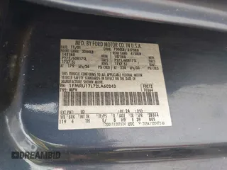 2002 Ford Expedition Eddie Bauer z VIN 1FMRU17L72LA60243, wystawiony jako IAAI lot #42555835 z przebiegiem 222 532 mil mil oraz . Historia ofert i sprzedaży dostępna na DreamBid. Obrazek 9.