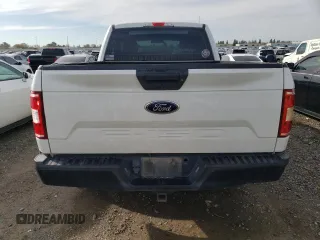 2018 Ford F-150 XL with VIN 1FTMF1CB7JFB12392, listed as a Copart auction lot 49293455 with 172,919 mi miles and Salvage Title. Bid and sale history available at carsss.com. Image 6.