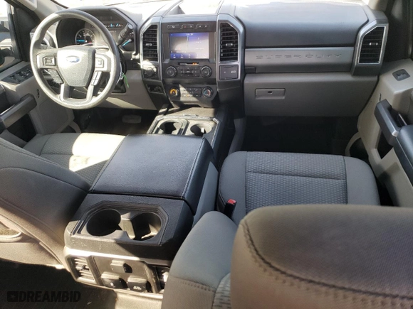 2020 Ford Super Duty F-250 SRW XL with VIN 1FT7W2B63LEE84005, listed as a Copart auction lot 43641145 with 54,424 mi miles and Salvage Title. Bid and sale history available at carsss.com. Image 8.