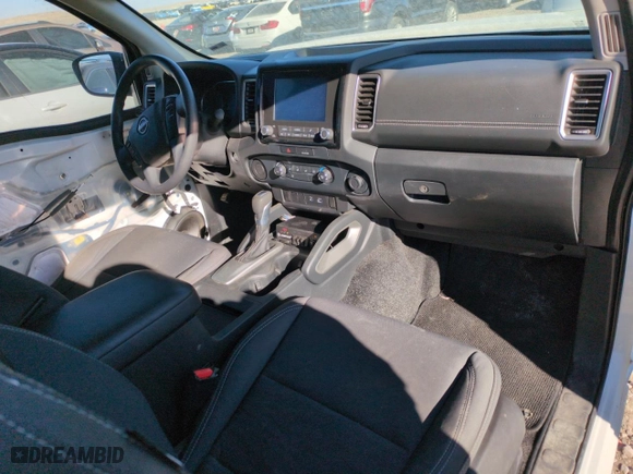 2022 Nissan Frontier S with VIN 1N6ED1CL1NN658438, listed as a Copart auction lot 88987045 with 45,704 mi miles and Salvage Title. Bid and sale history available at carsss.com. Image 8.