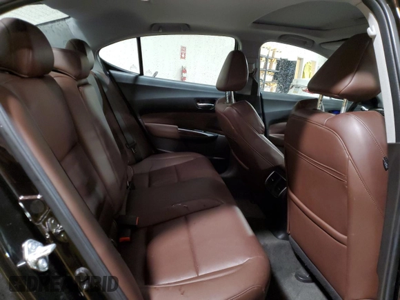 2015 Acura TLX V6 Tech with VIN 19UUB3F5XFA003332, listed as a Copart auction lot 47840065 with 50,201 mi miles and Salvage Title. Bid and sale history available at carsss.com. Image 10.