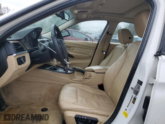 2013 BMW 3 Series 328i with VIN WBA3A5G58DNP21035, listed as a Copart auction lot 52529035 with 151,767 mi miles and Salvage Title. Bid and sale history available at carsss.com. Image 7.