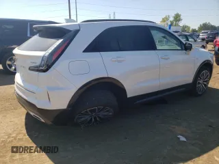 2024 Cadillac XT4 AWD Sport with VIN 1GYFZFR42RF207079, listed as a Copart auction lot 69275844 with 1,863 mi miles and Clean title. Bid and sale history available at DreamBid. Image 3.