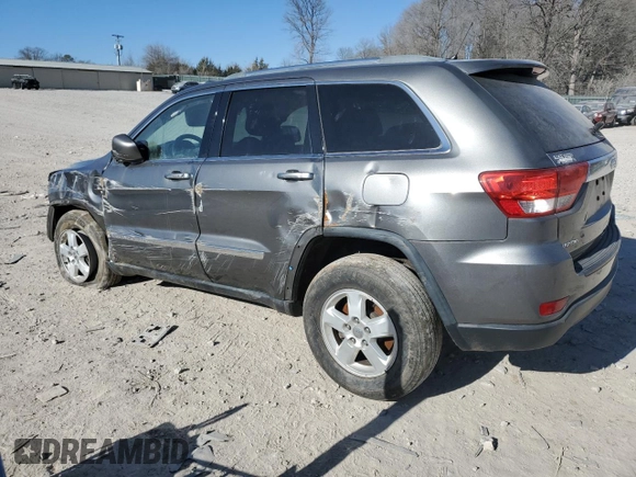 2012 Jeep Grand Cherokee Laredo with VIN 1C4RJEAG0CC299568, listed as a Copart auction lot 80455464 with 98,540 mi miles and Salvage Title. Bid and sale history available at carsss.com. Image 2.