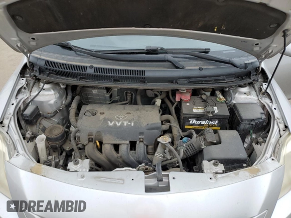 2010 Toyota Yaris with VIN JTDBT4K39A1380336, listed as a Copart auction lot 51855835 with 141,745 mi miles and Salvage Title. Bid and sale history available at DreamBid. Image 12.