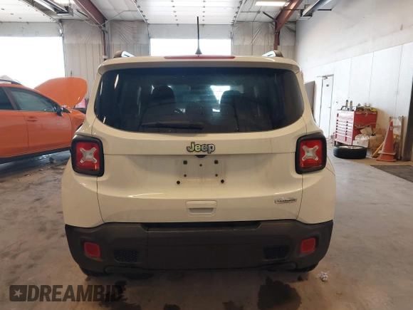 2019 Jeep Renegade Latitude with VIN ZACNJABB6KPK21894, listed as a IAAI auction lot 42079988 with 103,394 mi miles and . Bid and sale history available at DreamBid. Image 16.