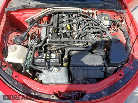 2006 Mazda MX-5 Miata Grand Touring with VIN JM1NC25F860107442, listed as a Copart auction lot 47241795 with 144,661 mi miles and Salvage title. Bid and sale history available at DreamBid. Image 11.