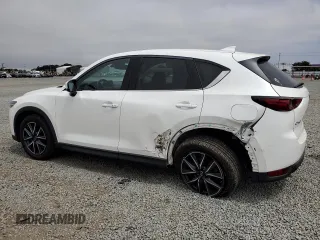 2018 Mazda CX-5 Grand Touring with VIN JM3KFADMXJ1358221, listed as a Copart auction lot 59746545 with 54,094 mi miles and Salvage title. Bid and sale history available at DreamBid. Image 2.
