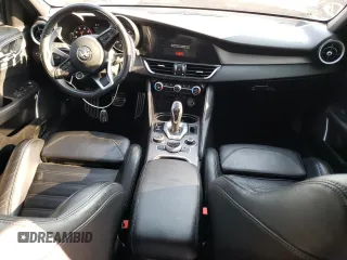 2022 Alfa Romeo Giulia Ti with VIN ZARFAMBN0N7653455, listed as a Copart auction lot 75548204 with 21,735 mi miles and Salvage Title. Bid and sale history available at carsss.com. Image 8.
