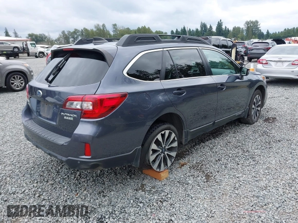 2017 Subaru Outback Limited with VIN 4S4BSANC4H3247121, listed as a IAAI auction lot 42606307 with 97,925 mi miles and . Bid and sale history available at DreamBid. Image 4.