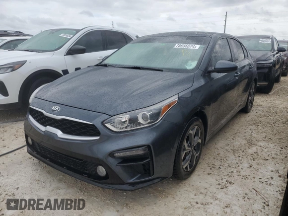 2019 Kia Forte LXS with VIN 3KPF24AD6KE076667, listed as a Copart auction lot 78985874 with Not Provided miles and Clean Title. Bid and sale history available at carsss.com. Image 1.