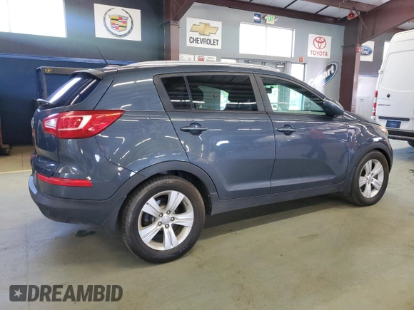 2013 Kia Sportage LX with VIN KNDPBCA23D7463368, listed as a Copart auction lot 56277245 with 162,537 mi miles and Clean title. Bid and sale history available at DreamBid. Image 3.