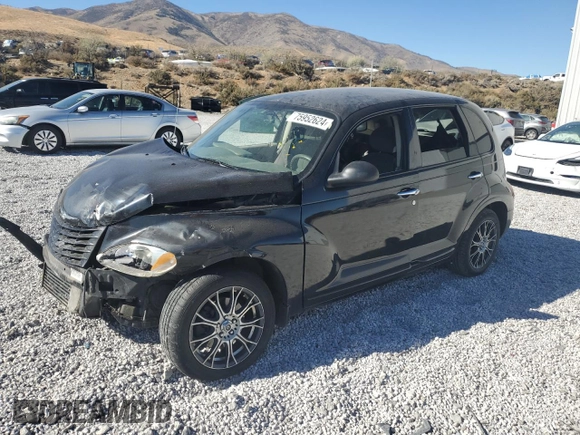 2004 Chrysler PT Cruiser Touring with VIN 3C8FY58834T349137, listed as a Copart auction lot 75952624 with 106,008 mi miles and Salvage Title. Bid and sale history available at DreamBid. Image 1.