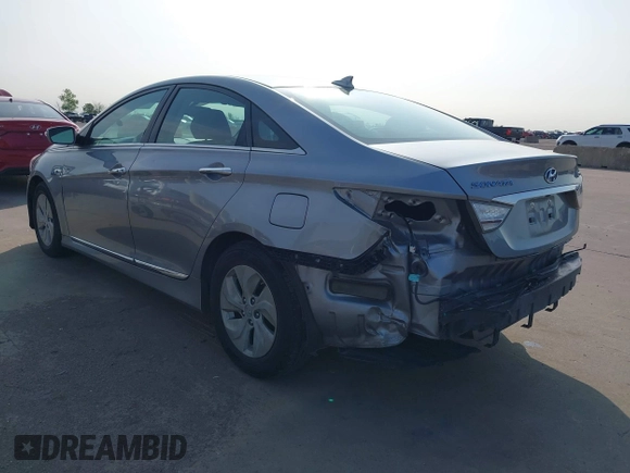 2014 Hyundai Sonata Hybrid Limited with VIN KMHEC4A41EA117315, listed as a IAAI auction lot 41922246 with 173,903 mi miles. Bid and sale history available at carsss.com. Image 3.