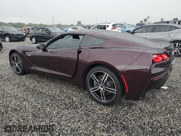 2017 Chevrolet Corvette 2LT z VIN 1G1YD2D78H5112367, wystawiony jako Copart lot #73971084 z przebiegiem Nie podano mil oraz Szkoda całkowita • Salvage title. Historia ofert i sprzedaży dostępna na DreamBid. Obrazek 2.