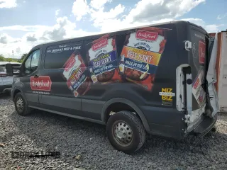 2023 Ford Transit with VIN 1FTBW1YG7PKB75200, listed as a Copart auction lot 60850425 with 59,145 mi miles and Salvage title. Bid and sale history available at DreamBid. Image 2.