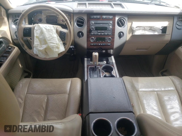 2012 Ford Expedition Max King Ranch with VIN 1FMJK1J56CEF12413, listed as a Copart auction lot 54669825 with 236,850 mi miles and Salvage title. Bid and sale history available at DreamBid. Image 8.