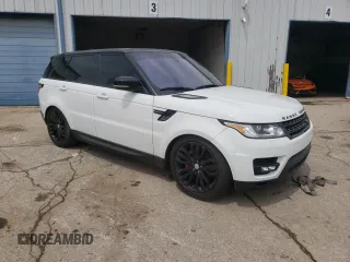2016 Land Rover Range Rover Sport Dynamic with VIN SALWR2EFXGA108812, listed as a Copart auction lot 58449525 with 80,692 mi miles and Clean title. Bid and sale history available at DreamBid. Image 4.