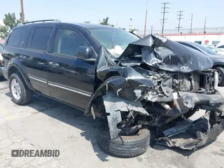 2007 Dodge Durango SLT with VIN 1D8HD48N07F585380, listed as a IAAI auction lot 42378506 with 118,746 mi miles and . Bid and sale history available at DreamBid. Image 1.