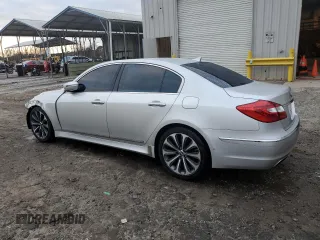 2012 Hyundai Genesis 5.0L with VIN KMHGC4DH3CU185361, listed as a Copart auction lot 85022214 with 198,807 mi miles and Salvage Title. Bid and sale history available at carsss.com. Image 2.