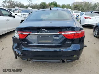 2016 Jaguar XF 35t Prestige with VIN SAJBE4BV0GCY09695, listed as a Copart auction lot 42502473 with 62,923 mi miles and Salvage Title. Bid and sale history available at carsss.com. Image 6.