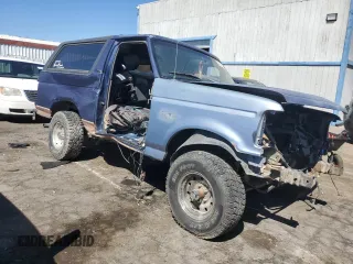 1994 Ford Bronco Custom with VIN 1FMEU15H6RLA74464, listed as a Copart auction lot 67621704 with Not Provided miles and Salvage Title. Bid and sale history available at carsss.com. Image 4.