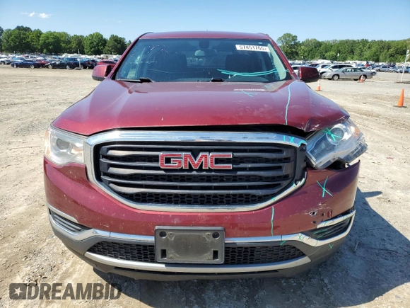 2018 GMC Acadia SLE z VIN 1GKKNKLA4JZ216848, wystawiony jako Copart lot #57451765 z przebiegiem 173 677 mil mil oraz Szkoda całkowita • Salvage title. Historia ofert i sprzedaży dostępna na DreamBid. Obrazek 5.
