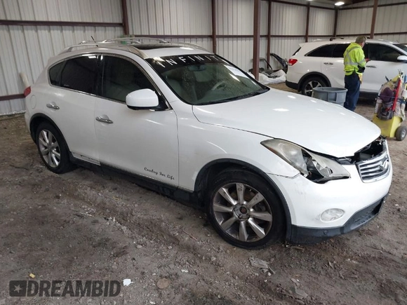 2010 Infiniti EX Journey z VIN JN1AJ0HR8AM752725, wystawiony jako IAAI lot #41858962 z przebiegiem 226 379 mil mil oraz . Historia ofert i sprzedaży dostępna na DreamBid. Obrazek 1.