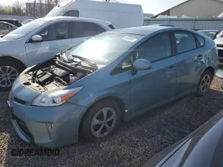 2012 Toyota Prius One with VIN JTDKN3DU3C1582795, listed as a Copart auction lot 54000695 with 267,725 mi miles and Clean Title. Bid and sale history available at carsss.com. Image 1.