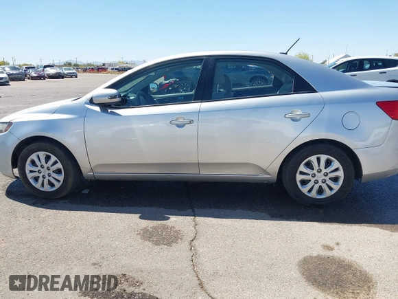 2010 Kia Forte EX with VIN KNAFU4A29A5195670, listed as a IAAI auction lot 42075961 with 160,648 mi miles. Bid and sale history available at carsss.com. Image 14.