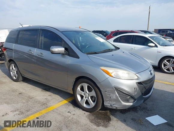 2014 Mazda 5 Sport z VIN JM1CW2BL9E0165101, wystawiony jako IAAI lot #42280068 z przebiegiem 147 336 mil mil oraz . Historia ofert i sprzedaży dostępna na DreamBid. Obrazek 1.