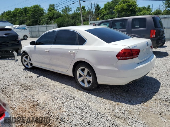 2015 Volkswagen Passat SE with VIN 1VWBV7A30FC065687, listed as a Copart auction lot 63218375 with 124,286 mi miles and Salvage title. Bid and sale history available at DreamBid. Image 2.
