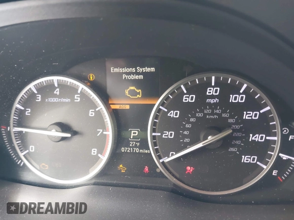 2016 Acura RDX Advance Pkg with VIN 5J8TB4H79GL006051, listed as a IAAI auction lot 41528926 with 72,170 mi miles. Bid and sale history available at carsss.com. Image 7.