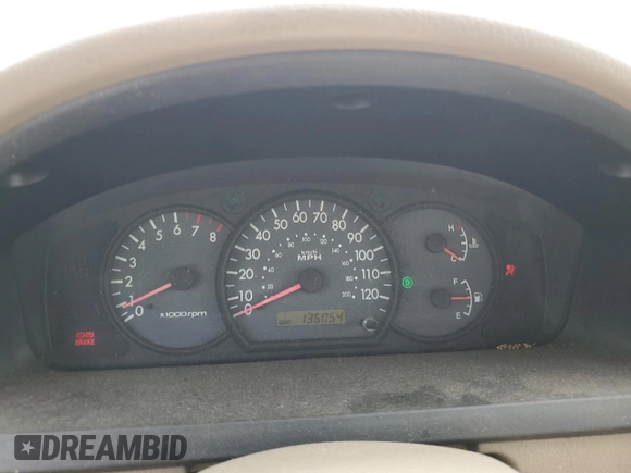 2003 Kia Rio with VIN KNADC165036169340, listed as a Copart auction lot 51538975 with 136,054 mi miles and Salvage Title. Bid and sale history available at carsss.com. Image 9.