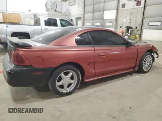 1996 Ford Mustang GT с VIN 1FALP42XXTF217850, выставлен на аукционе Copart как лот 52391385 с пробегом 171 682 миль миль и Списание • Salvage title. История ставок и продаж доступна на DreamBid. Изображение 3.