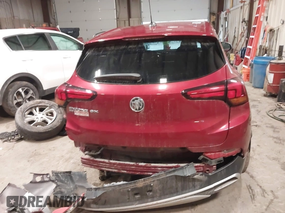 2021 Buick Encore GX Preferred with VIN KL4MMCSL8MB073636, listed as a IAAI auction lot 41708830 with 44,170 mi miles and . Bid and sale history available at DreamBid. Image 15.