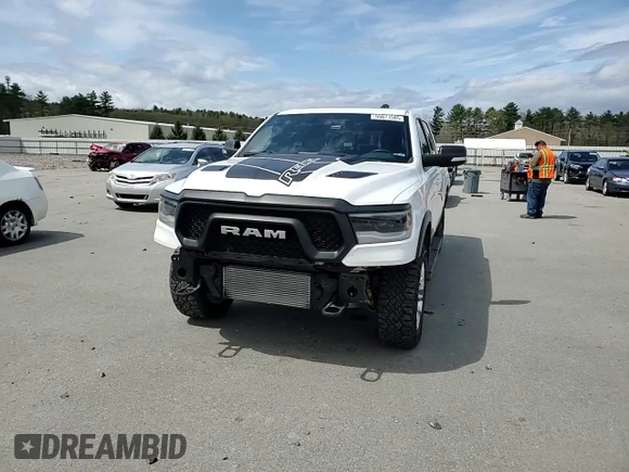 2020 Ram 1500 Rebel with VIN 1C6SRFLM1LN230872, listed as a Copart auction lot 55671585 with 97,202 mi miles and Salvage title. Bid and sale history available at DreamBid. Image 14.
