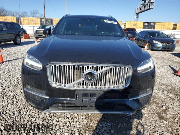 2017 Volvo XC90 Inscription with VIN YV4A22PL8H1187744, listed as a Copart auction lot 50124385 with 90,367 mi miles and Salvage Title. Bid and sale history available at carsss.com. Image 5.