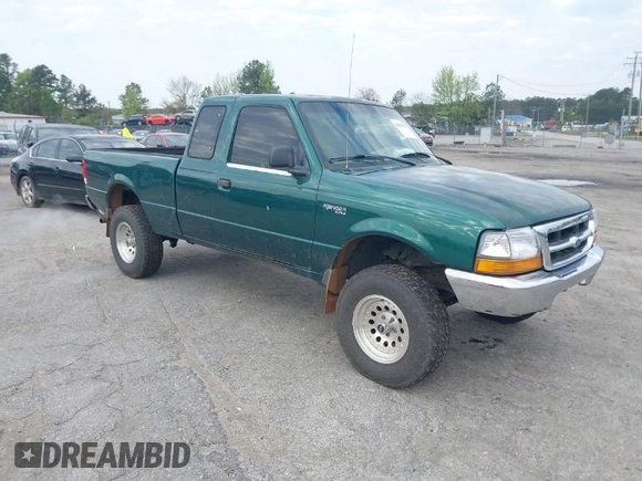 2000 Ford Ranger XL with VIN 1FTYR14VXYTA57062, listed as a IAAI auction lot 42019991 with 191,664 mi miles. Bid and sale history available at carsss.com. Image 1.